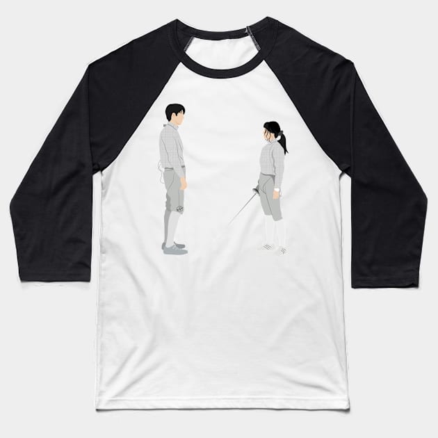 Twenty-Five, Twenty-One Korean Drama Baseball T-Shirt by ayshatazin